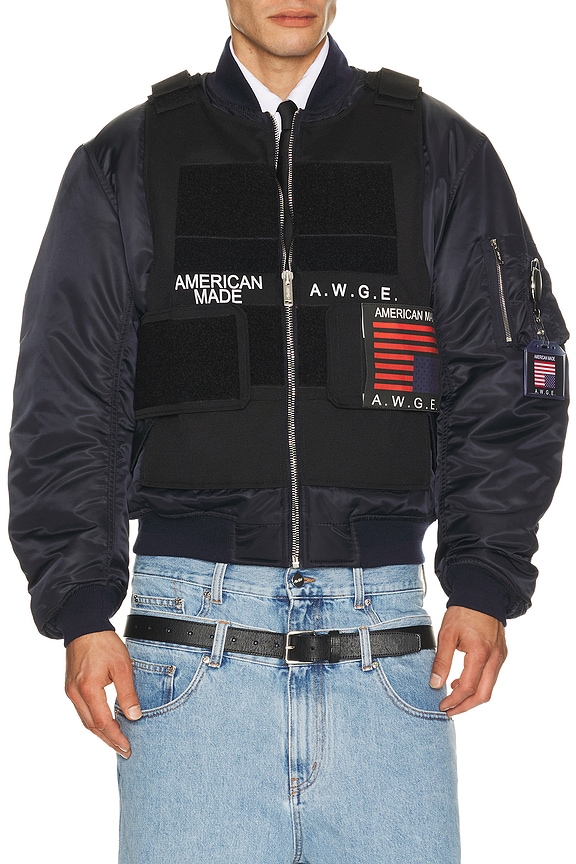 Givenchy VARSITY ジャケット - Black | FWRD