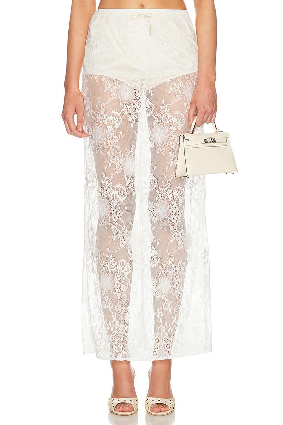Lace Beach Skirt