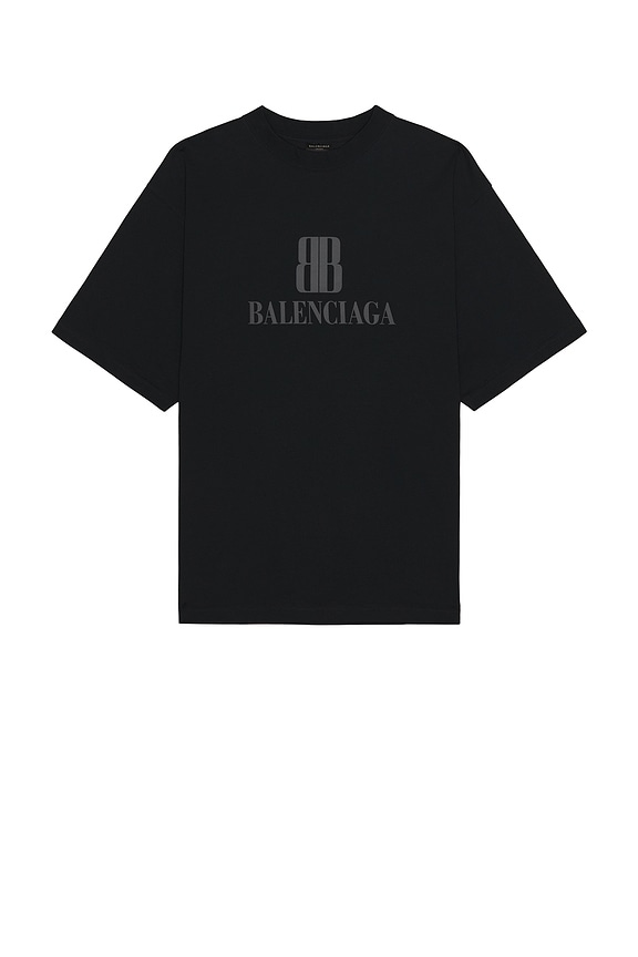 AMI Paris T-Shirt in Navy Blue | FWRD