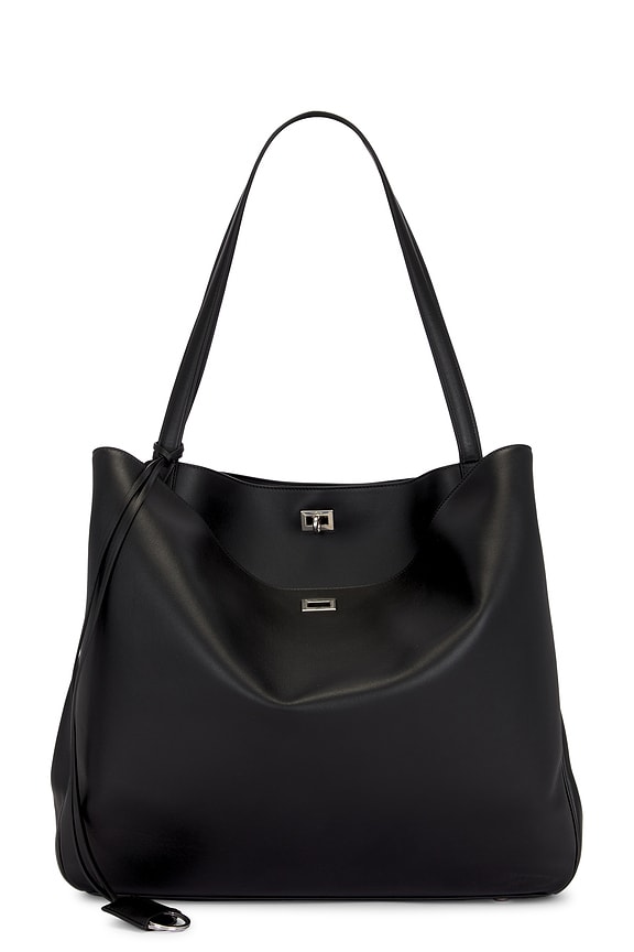 Balenciaga LEOPOLD REVER XL バッグ - Black | FWRD