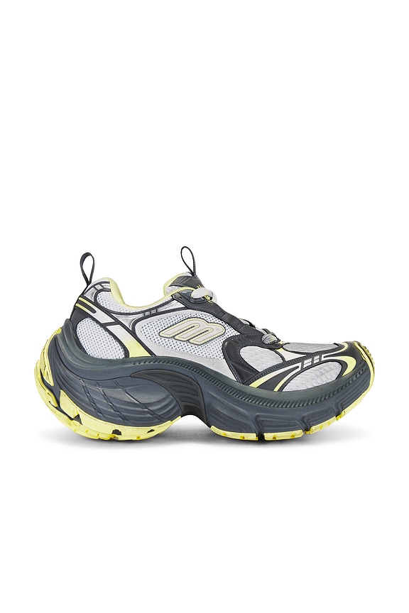 Balenciaga 10XL スニーカー - White, Fluo Yellow, Blue