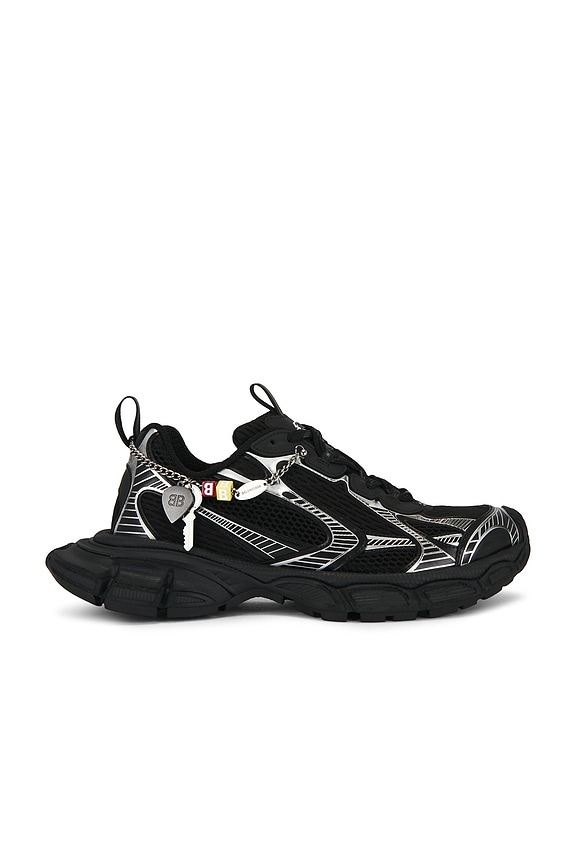 Balenciaga Cargo Sneakers in Black | FWRD