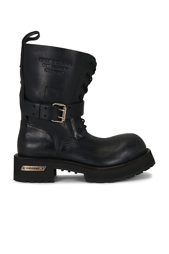 Balenciaga Stomper Bootie in Black | FWRD