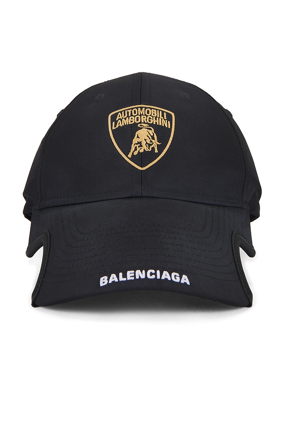 Balenciaga Lamborghini Oversized Soccer T-shirt in Black | FWRD