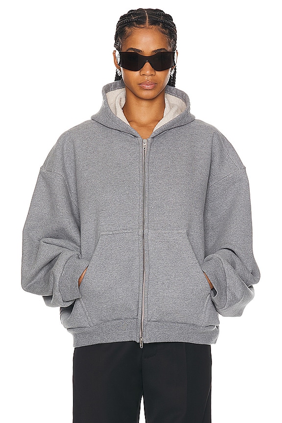Max Mara Arco Coat in Light Grey | FWRD