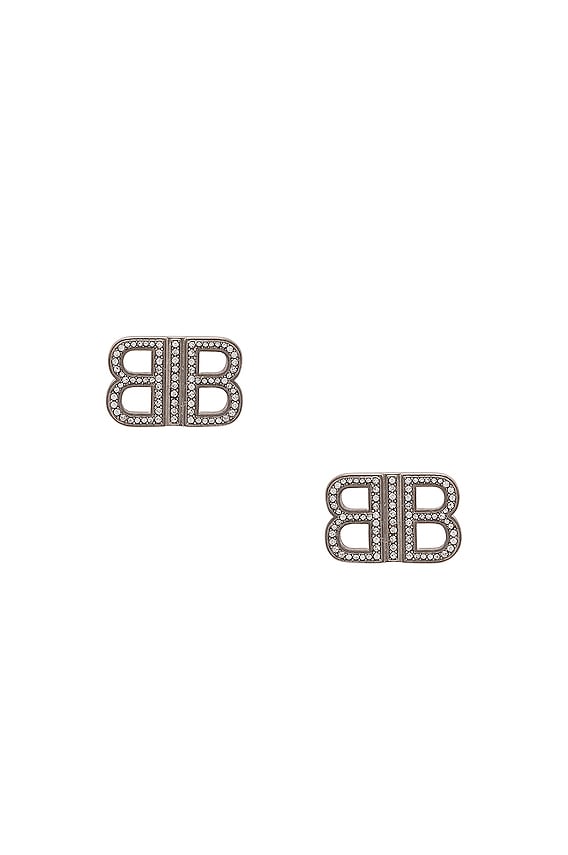 BALENCIAGA ピアス B CHAIN XS EARRINGS 655286 TZ99S Balenciaga B Chain XS Earrings | Neiman Marcus