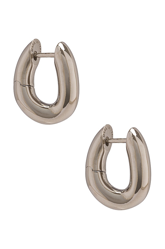 送料無料】BALENCIAGA [バレンシアガ] / Shiny silver loop XXS