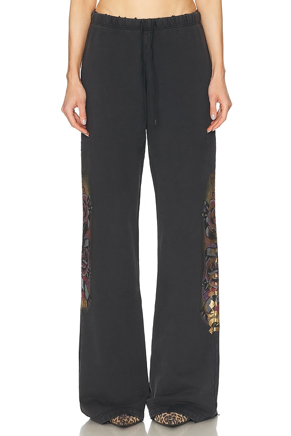 The Row Zuzana Pant in Black | FWRD