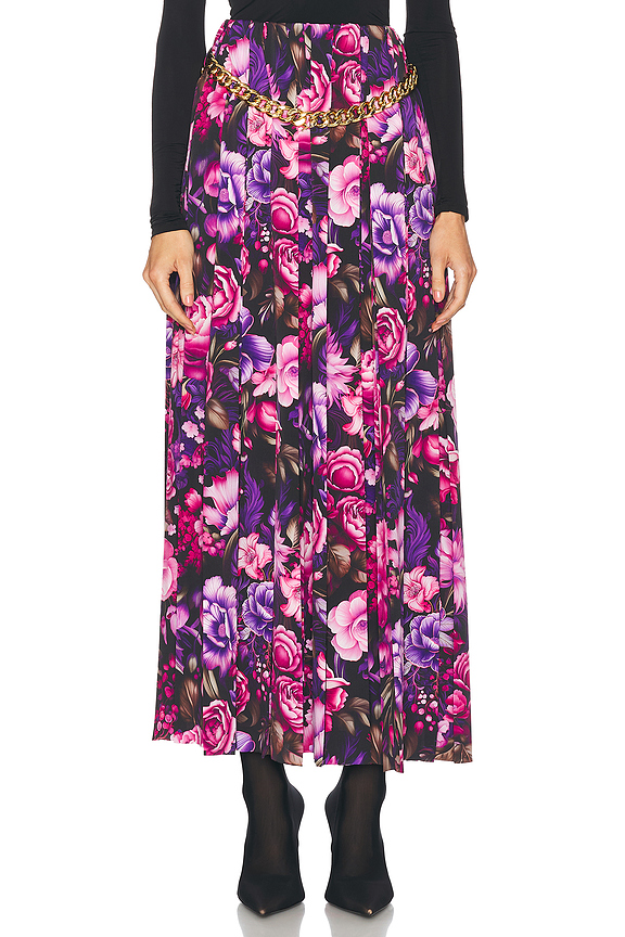 【関税送料込み】 Johanna Ortiz ロングスカート Johanna Ortiz スカート - Palms Orchid & Ecru | FWRD