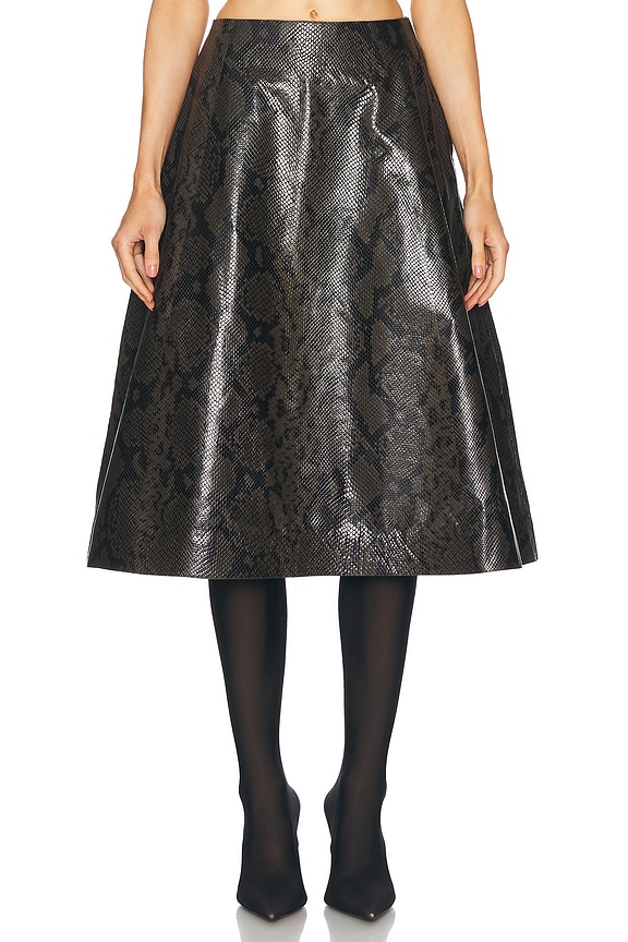 スカート Balenciaga Gonna Balenciaga Shoe Bag Skirt in Balenciaga Grey | FWRD