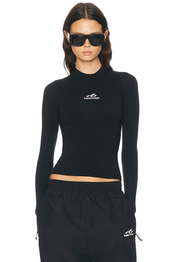 トップス nryk918 Nike Zenvy Dri-FIT Long Sleeve Shrug Top in Black | FWRD