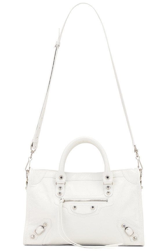 The Row 90s Bag in Ivory PLD | FWRD