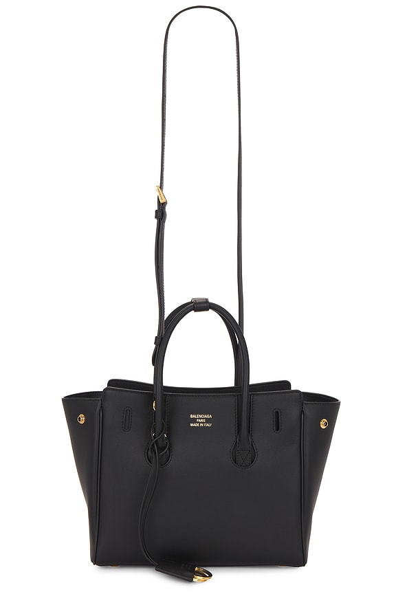 Balenciaga Le Cagole Large Tote Bag in Black | FWRD
