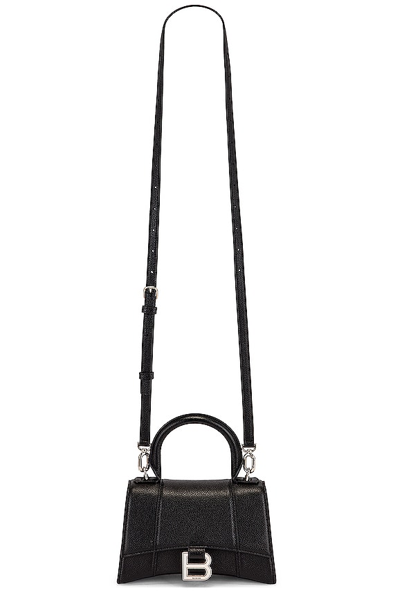 【BALENCIAGA】NAVY REVAMP TOTE BAG Balenciaga Navy Revamp Small Tote Bag in Black | FWRD