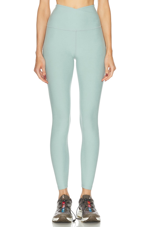 Beyond Yoga Power Beyond Strive Midi Legging in Meadow Green | FWRD