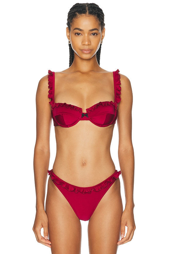 Agent Provocateur Storme One Piece Swimsuit in Black & Gold | FWRD
