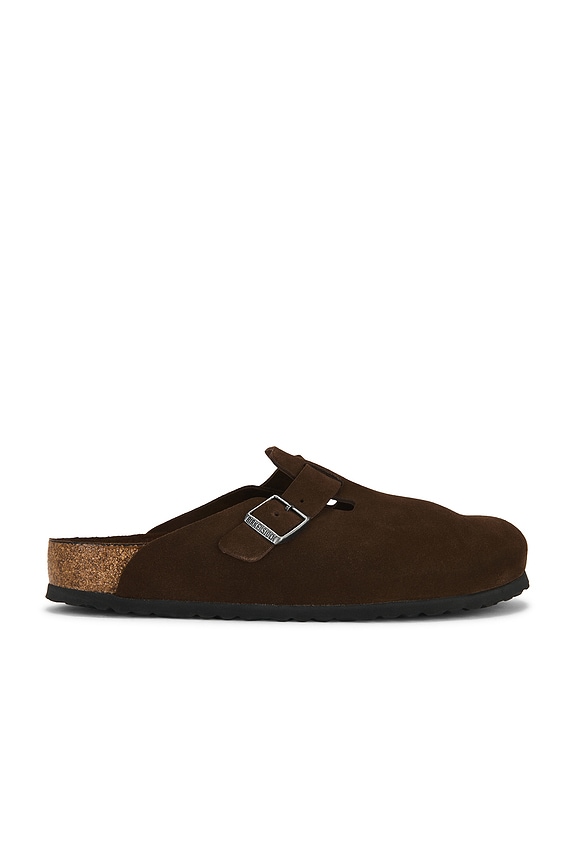 Lusso Cloud PANTOLETTE DRAPER in Chocolate & Shortbread | FWRD display picture 3