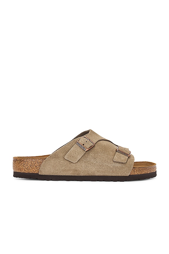 BIRKENSTOCK Boston Soft Footbed in Taupe | FWRD