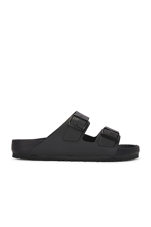 BIRKENSTOCK Kyoto Shearling in Black & Natural | FWRD