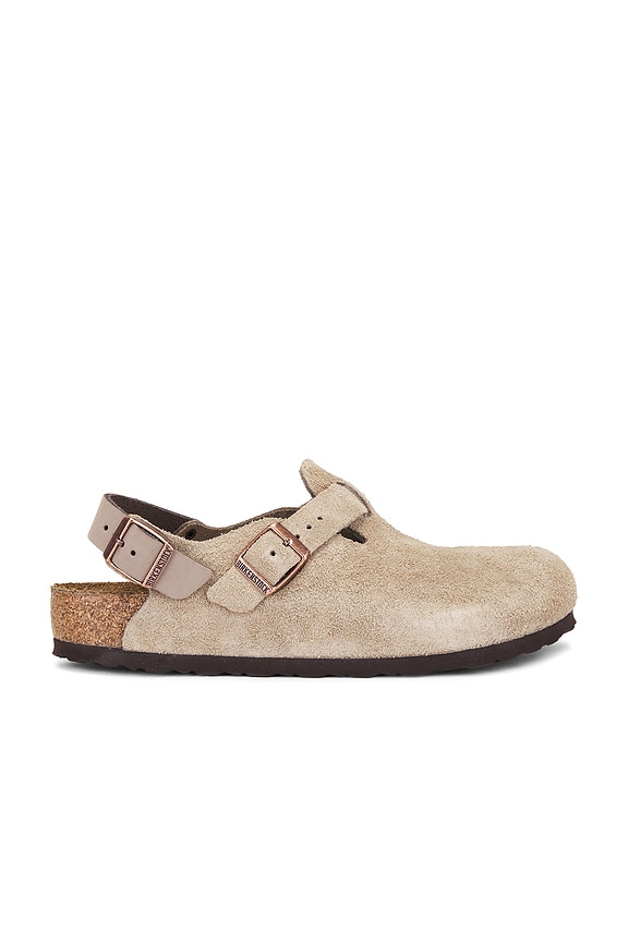 Needles Clog Sandal In Taupe in Taupe | FWRD