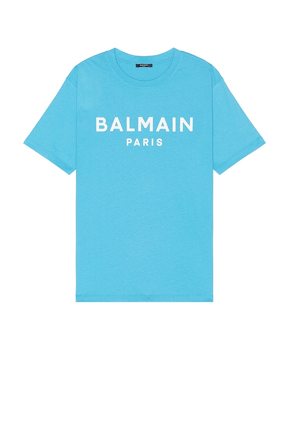 Wales Bonner Saturn T Shirt in Blue | FWRD Wales Bonner Saturn T Shirt in Blue | FWRD