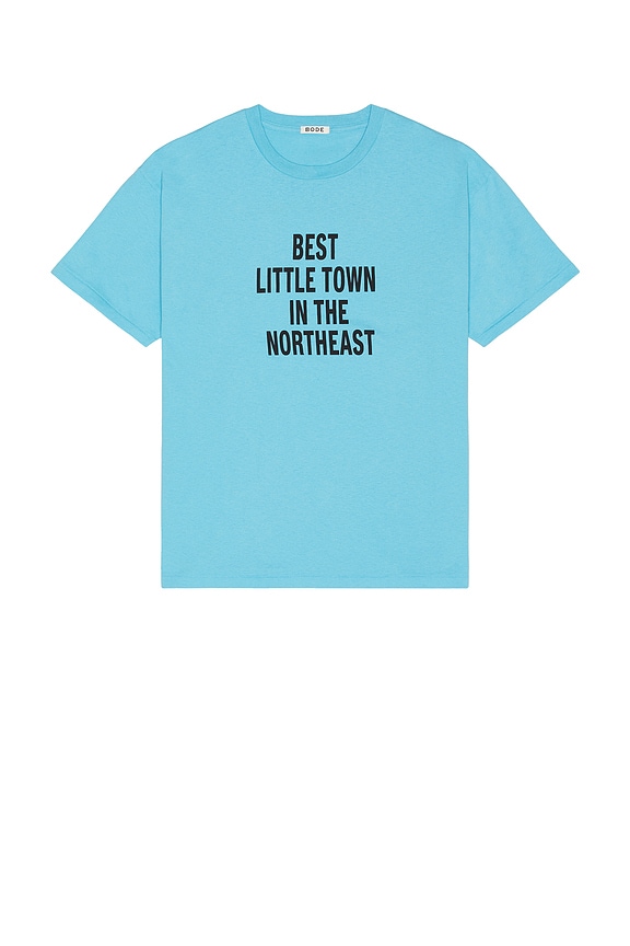 ERL I Did What Last Night Ringer T-Shirt Knit in Yellow | FWRD