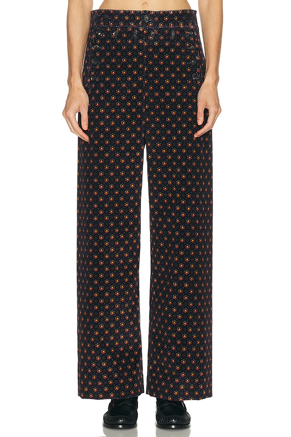 Dries Van Noten Peaches Pants in Burgundy | FWRD
