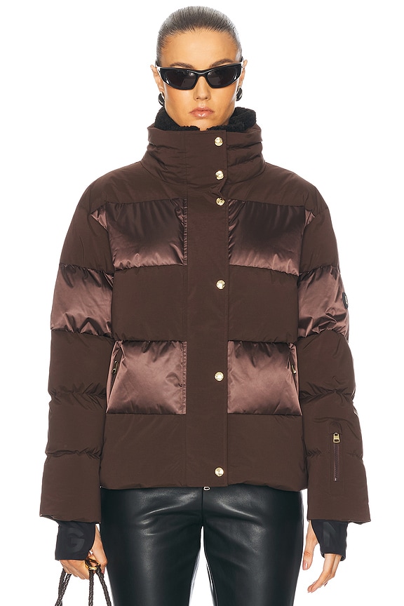 Acne Studios Puffer Jacket in Coffee Brown | FWRD Acne Studios Puffer Jacket in Coffee Brown | FWRD