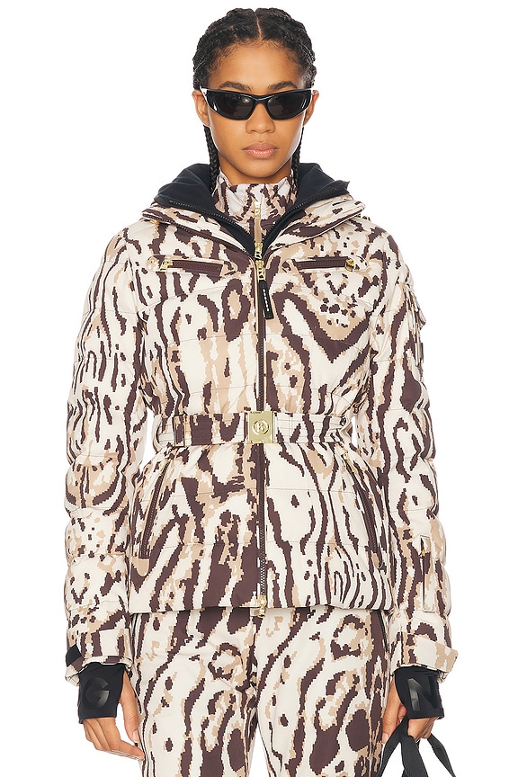 Other Suede Over Printed Trucker Jacket