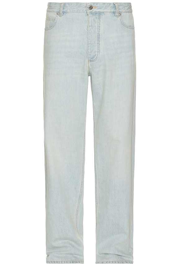 Bottega Veneta Straight Denim in Light Grey | FWRD