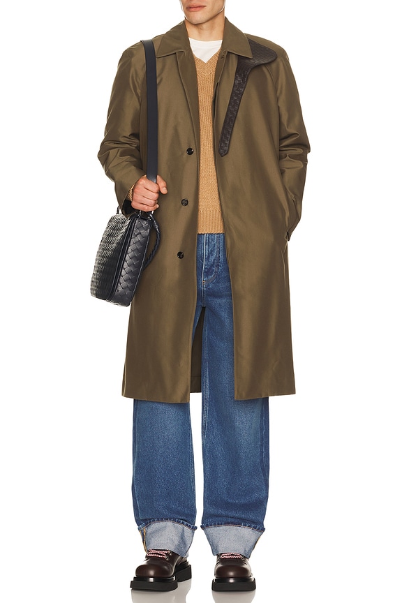 Fear of God Wool Robe in Brown Plaid | FWRD