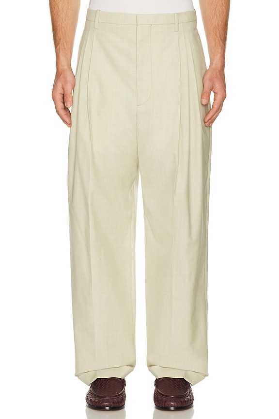 Acne Studios PANGO パンツ - Ecru Beige | FWRD