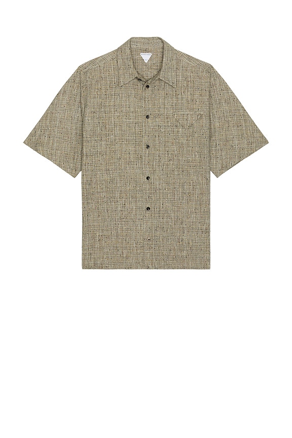 OAS Banana Leaf Cuba Terry Shirt in Green | FWRD