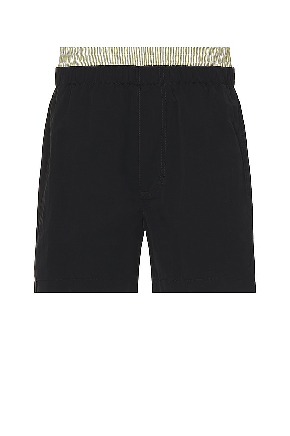 Saint Laurent Swim Shorts in Marron Orange | FWRD