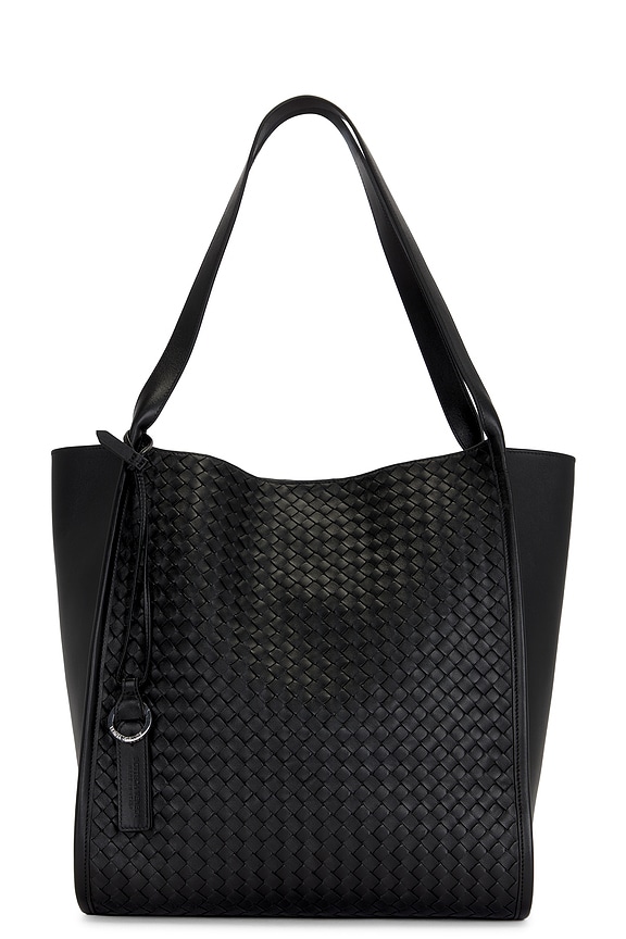 Bottega Veneta Large Andiamo Intrecciato 15 Nappa 19 in Fondant | FWRD