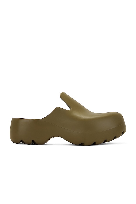 Bottega Veneta The Rubber Flash in Kiwi | FWRD Bottega Veneta The Rubber Flash in Kiwi | FWRD