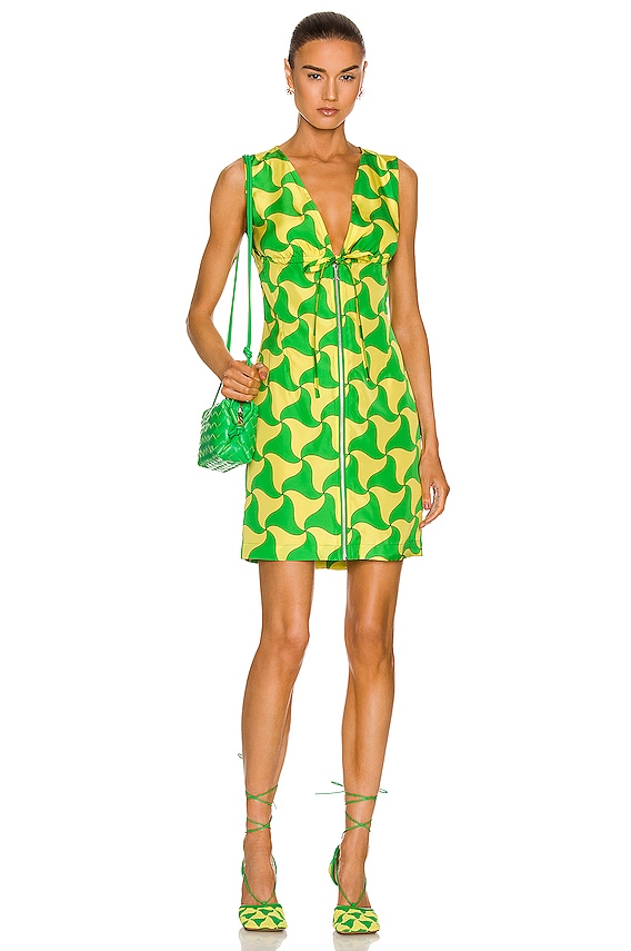 ワンピース BOTTEGA VENETA DRESS (690090V1LS0 7550) Bottega Veneta Ruffled Asymmetric Midi-Dress | Saks Fifth Avenue