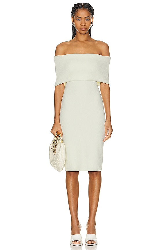Cecilie Bahnsen JOEL ミディ丈ドレス - Mint Green | FWRD Cecilie Bahnsen JOEL ミディ丈ドレス - Mint Green | FWRD