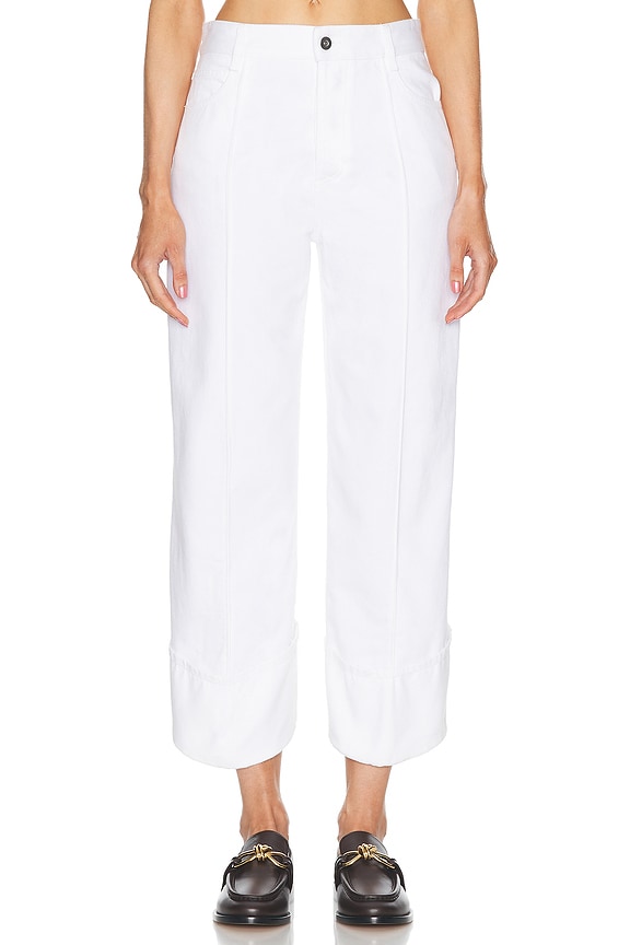 The Row Hypnos Pant in Off White | FWRD The Row Hypnos Pant in Off White | FWRD