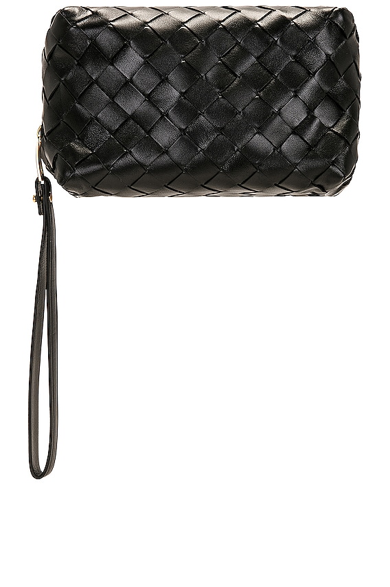 Bottega Veneta ポーチ - Black & Gold | FWRD Bottega Veneta ポーチ - Black & Gold | FWRD