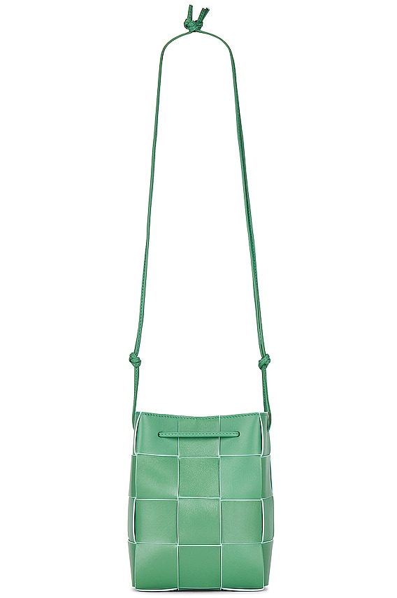Bottega Veneta Mini Loop Shoulder Bag in Cob & Gold | FWRD