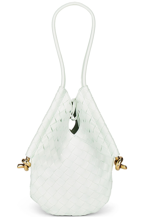 *BOTTEGA VENETA*Mini Solstice ホーボーバッグ 関税送料込み Bottega Veneta Small Solstice Shoulder Bag in Black & Muse