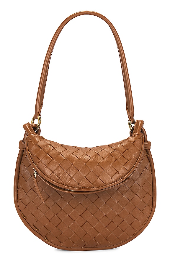 Bottega Veneta Mini Gemelli Bag in Natural, Fondant, & Muse