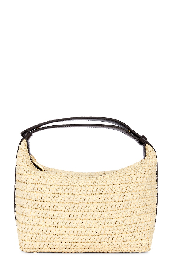 Bottega Veneta Mini Jodie Bag in Taupe Grey & Gold | FWRD