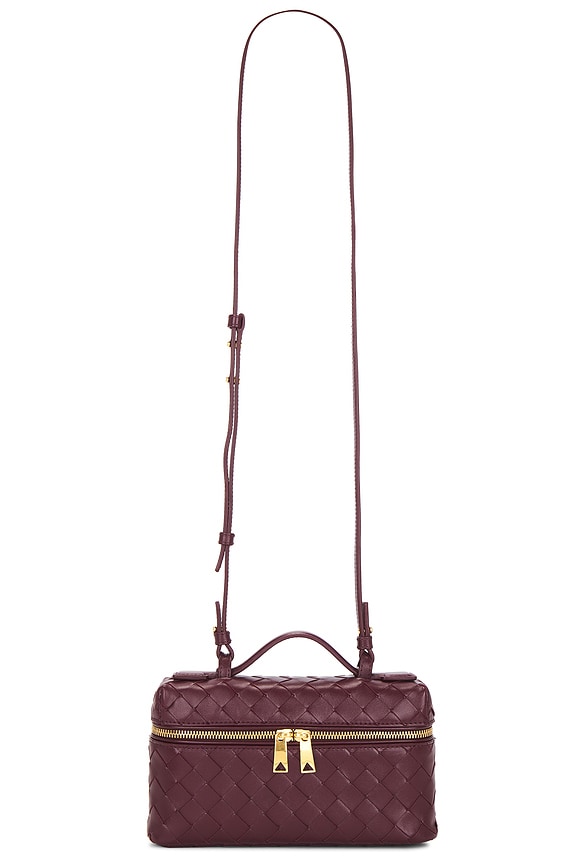 Bottega Veneta Mini Loop Metal Knot Bag in Apple Candy