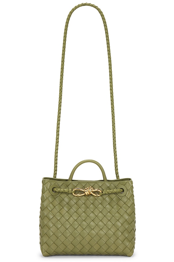VIP価格☆BOTTEGA VENETA アンディアーモ ポーチ ホワイト（白）系 BOTTEGA VENETA ANDIAMO(ボッテガヴェネタ