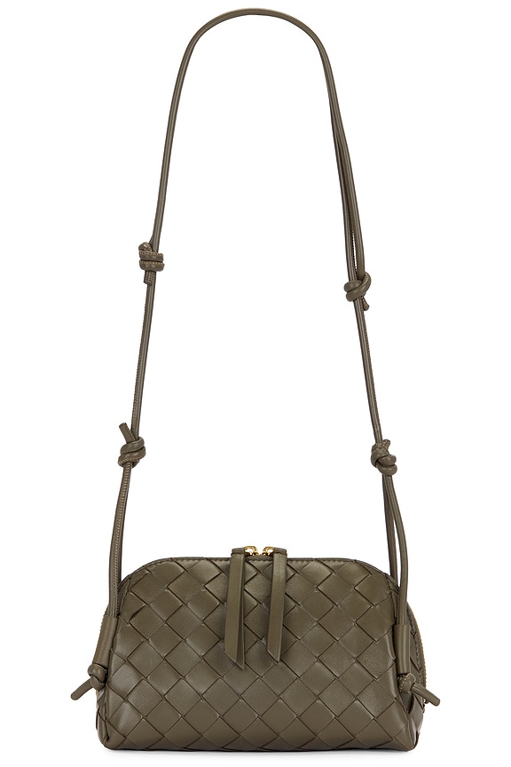 BOTTEGA VENETA / フリップフラップ ミニバッグ キャンバス BOTTEGA VENETA / フリップフラップ ミニバッグ キャンバス