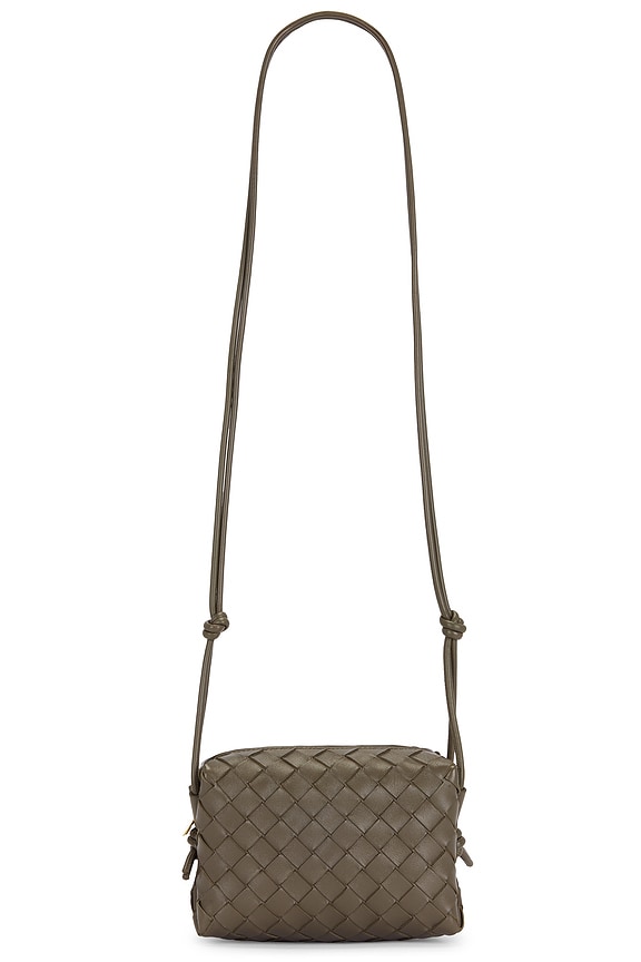 Bottega Veneta Multi Cross Body Pouch in Parakeet & Gold | FWRD