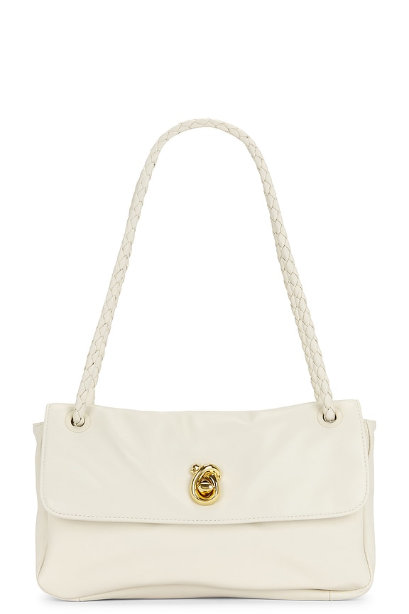 Bottega Veneta Padded Candy Cassette Bag in Avocado & Gold