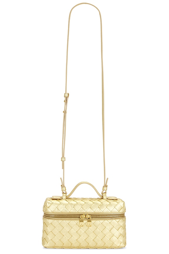 Bottega Veneta Mini Jodie Bag in Pale Blue & Gold | FWRD